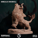 3D Printed Sordane Publishing Borealis Ursobull 28 32mm D&D