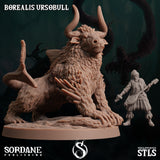 3D Printed Sordane Publishing Borealis Ursobull 28 32mm D&D