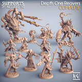 3D Printed Artisan Guild Slathos on Hive Colossus Depth Ones Set 28mm 32mm