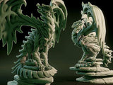 3D Printed Nafarrate Byakhee Lovecraftian Bestiary 28 32 mm D&D