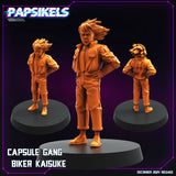 3D Printed Papsikels Capsule Gang Biker Members Dec. 2024 Cyberpunk 28mm 32mm
