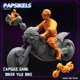 3D Printed Papsikels Capsule Gang Biker Set January 2025 - Cyberpunk 28mm 32mm