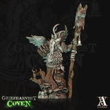 3D Printed Archvillain Games Griefharvest Coven - Sibyl the Dancer Bust 28mm 32mm D&D