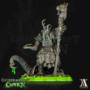 3D Printed Archvillain Games Griefharvest Coven Hardibeth - Whisper of the Woods 28mm 32mm D&D