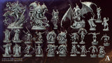 3D Printed Archvillain Games Moritus Circus Grotesque Fiendish Troupe 28 32mm D&D