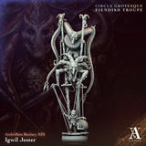 3D Printed Archvillain Games Igwil Jester Archvillain Bestiary Vol XIII 28 32mm D&D