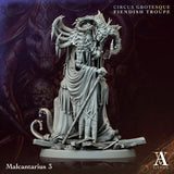 3D Printed Archvillain Games Malcantarius Circus Grotesque Fiendish Troupe 28 32mm D&D