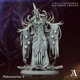 3D Printed Archvillain Games Malcantarius Circus Grotesque Fiendish Troupe 28 32mm D&D