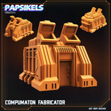 3D Printed Papsikels Compumaton Fabricator July 2024 Scifi 28mm 32mm