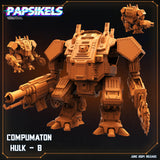3D Printed Papsikels Compumaton Hulk Set JUNE 2024 SCIFI 28mm 32mm