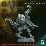 3D Printed Archvillain Games Crimson Skies Primal Hunger- Hemothrax Shockfang 28mm 32mm D&D