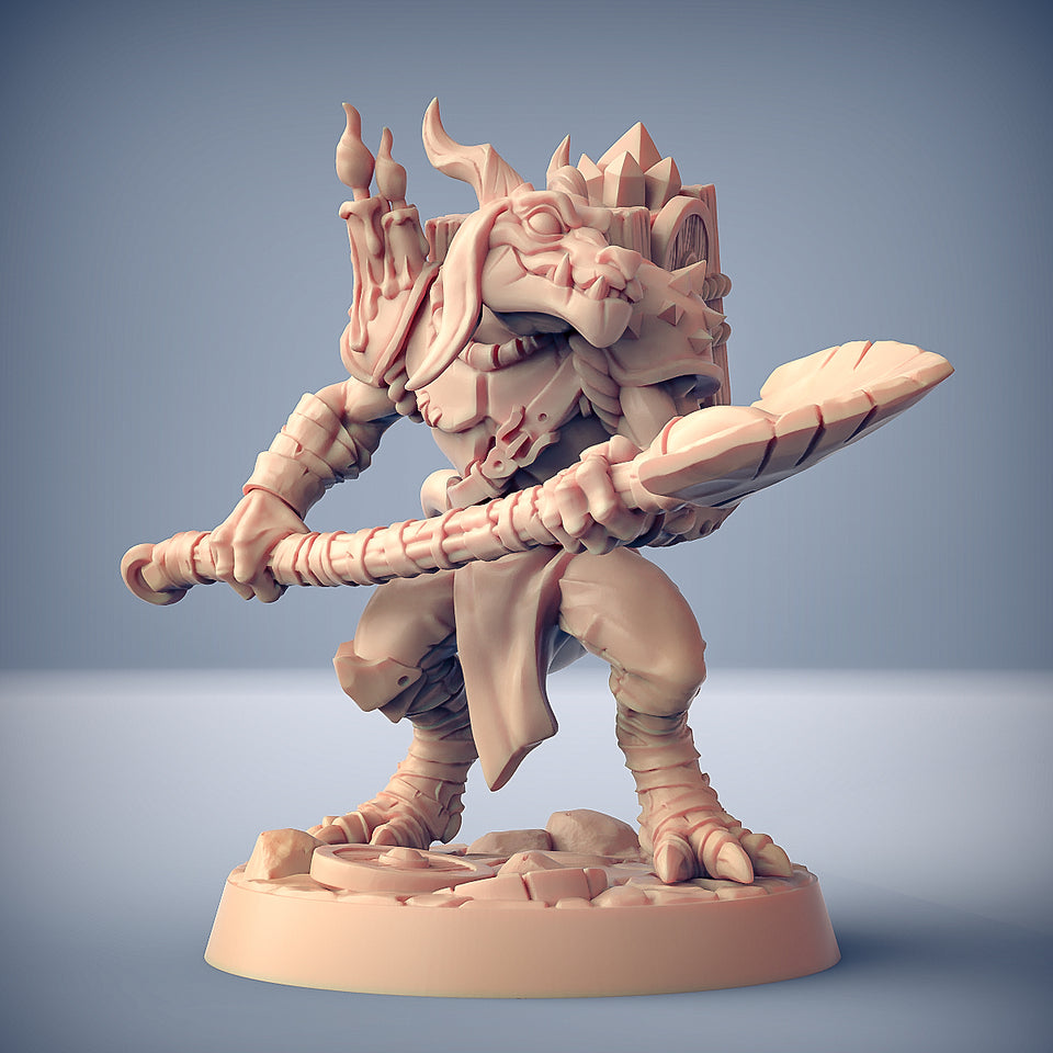 3D Printed Artisan Guild Plague Mine Kobolds Set Plague Mine Kobolds 28mm 32mm