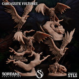 3D Printed Sordane Publishing Carcassite Beast Vulture Burrows Below 28 32mm D&D