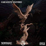 3D Printed Sordane Publishing Carcassite Beast Vulture Burrows Below 28 32mm D&D