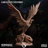 3D Printed Sordane Publishing Carcassite Beast Vulture Burrows Below 28 32mm D&D