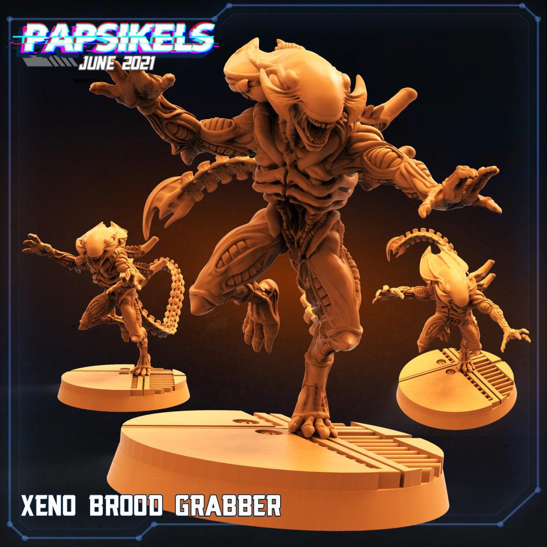 Copy of 3D Printed Papsikels Xeno Brood Set Aliens vs Humans Part 2 28mm 32mm - 3D Printing Boss 