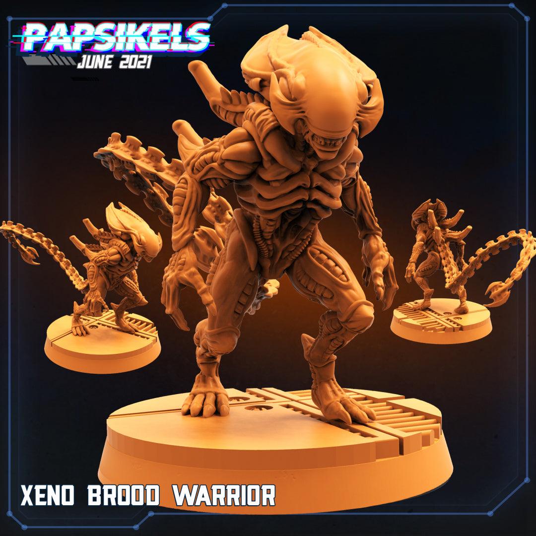 Copy of 3D Printed Papsikels Xeno Brood Set Aliens vs Humans Part 2 28mm 32mm - 3D Printing Boss 