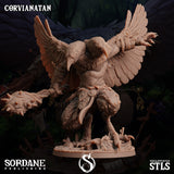 3D Printed Sordane Publishing Corvianatan Burrows Below 28 32mm D&D