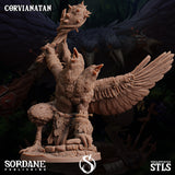 3D Printed Sordane Publishing Corvianatan Burrows Below 28 32mm D&D
