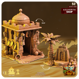 3D Printed Cast n Play Goldsmith Shop Desert Winds Terrain Set 28mm 32mm D&D