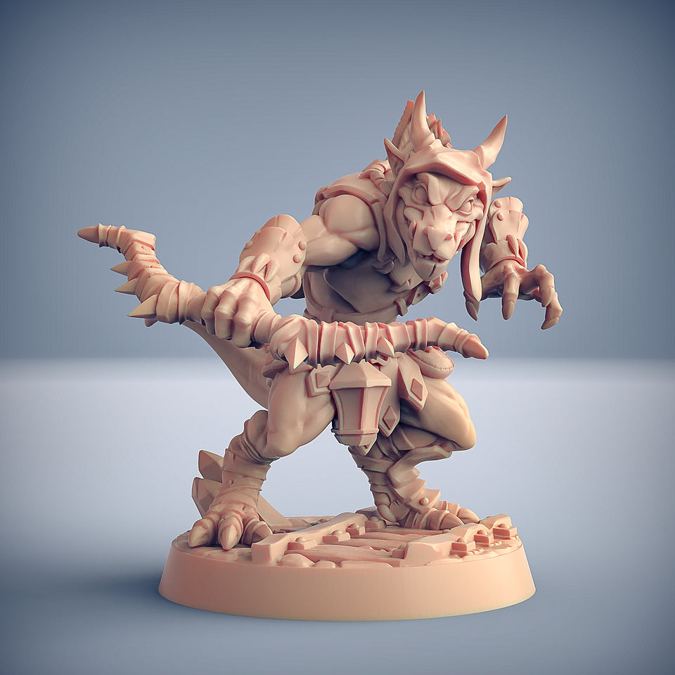 3D Printed Artisan Guild Plague Mine Kobolds Set Plague Mine Kobolds 28mm 32mm