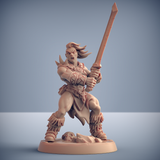 3D Printed Artisan Guild Modular Dragonpeak Barbarians Dragonpeak Barbarians 28mm 32mm