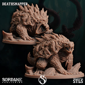 3D Printed Sordane Publishing Deathsnapper 28 32mm D&D