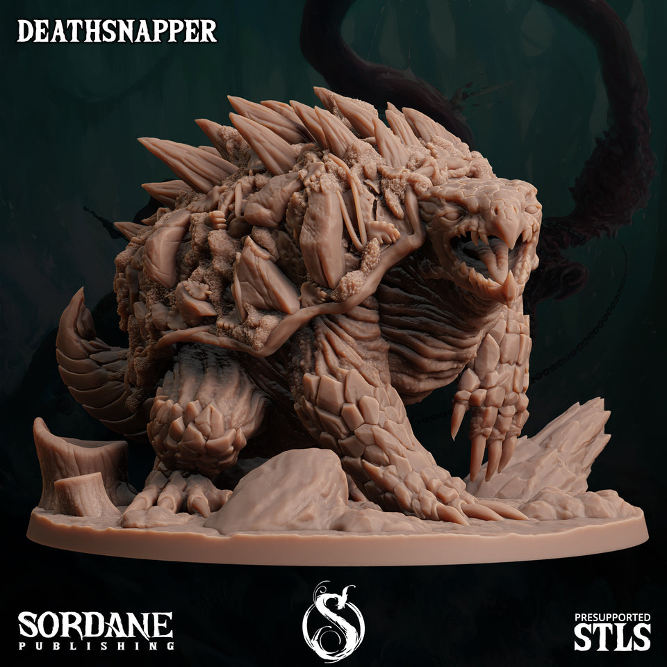 3D Printed Sordane Publishing Deathsnapper 28 32mm D&D