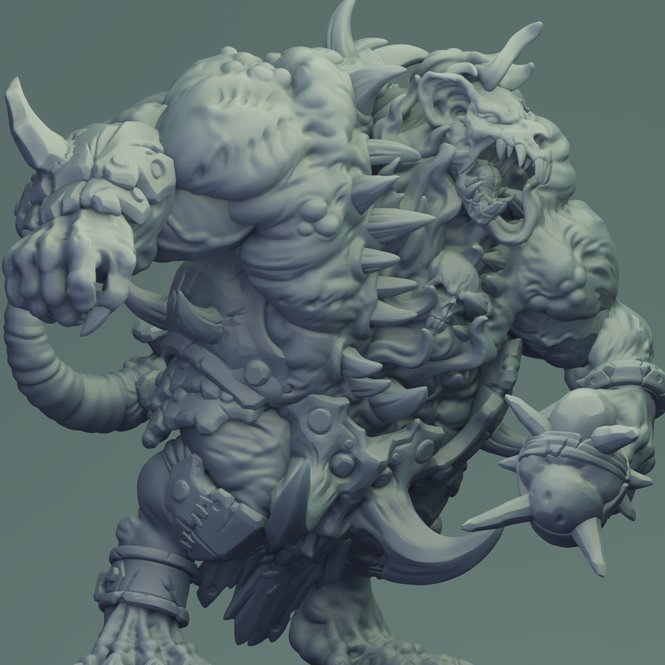 3D Printed Nafarrate Rats Army Demon Rat Set 28mm 32mm D&D