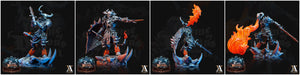 3D Printed Archvillain Games Tome of Demons Vol. II - Demonskulls 28mm 32mm D&D