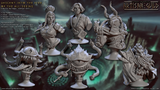 3D Printed Artisan Guild Descent into the Hive of the All Seeing Busts 28mm 32mm