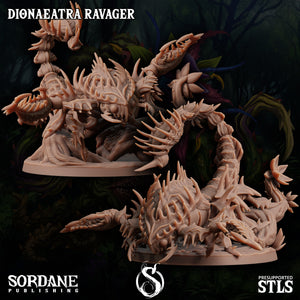 3D Printed Sordane Publishing Dionaeatra Ravager Cupid's Embrace Set 28 32mm D&D
