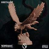 3D Printed Sordane Publishing Diretalon 28 32mm D&D