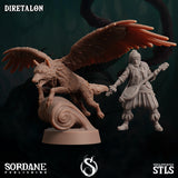 3D Printed Sordane Publishing Diretalon 28 32mm D&D