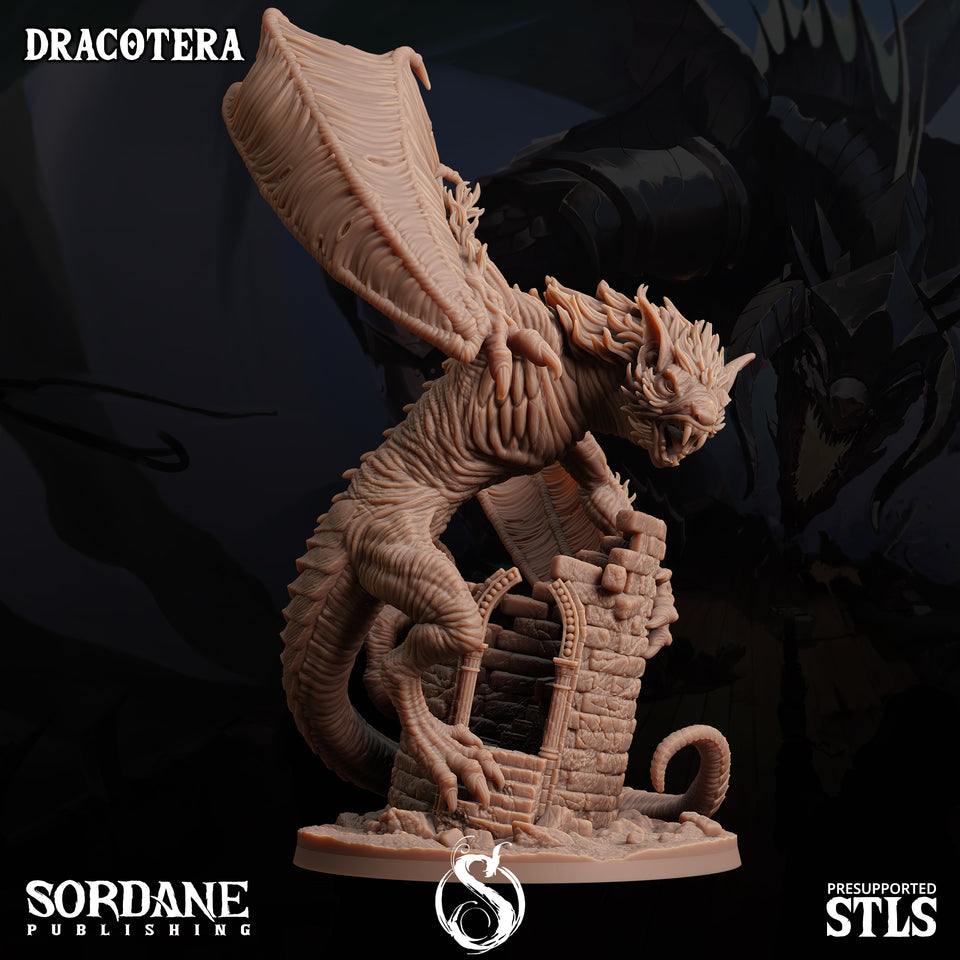 3D Printed Sordane Publishing Dracotera 28 32mm D&D