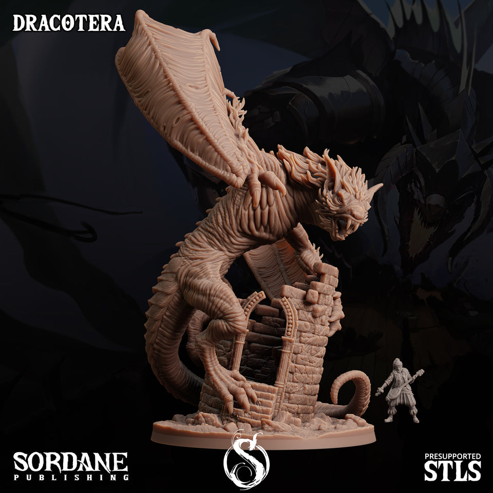 3D Printed Sordane Publishing Dracotera 28 32mm D&D