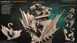 3D Printed Artisan Guild Dragonpeak Wyvern Dragonpeak Barbarians 28mm 32mm