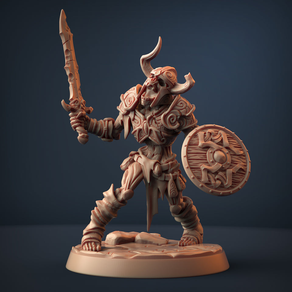 3D Printed Artisan Guild Skutagaard Draugar Darkness of the Lich Lord 28mm 32mm