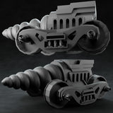 3D Printed Nafarrate Drill Machine Space Orcs 28mm 32mm D&D