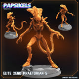 3D Printed Papsikels Elite Xeno Praetorians Set January 2025 - Scifi 28mm 32mm