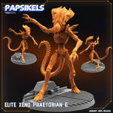 3D Printed Papsikels Elite Xeno Praetorians Set January 2025 - Scifi 28mm 32mm