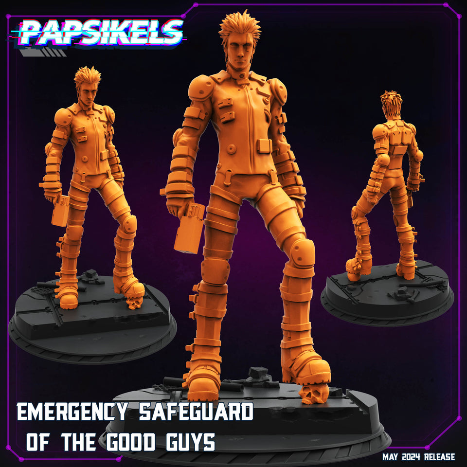 3D Printed Papsikels Emergency Safeguard Set May 2024 Cyberpunk 28mm 32mm