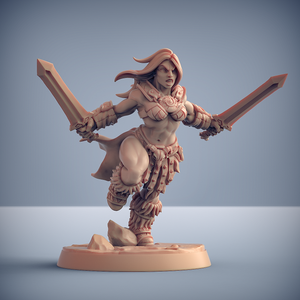 3D Printed Artisan Guild Modular Dragonpeak Barbarians Dragonpeak Barbarians 28mm 32mm