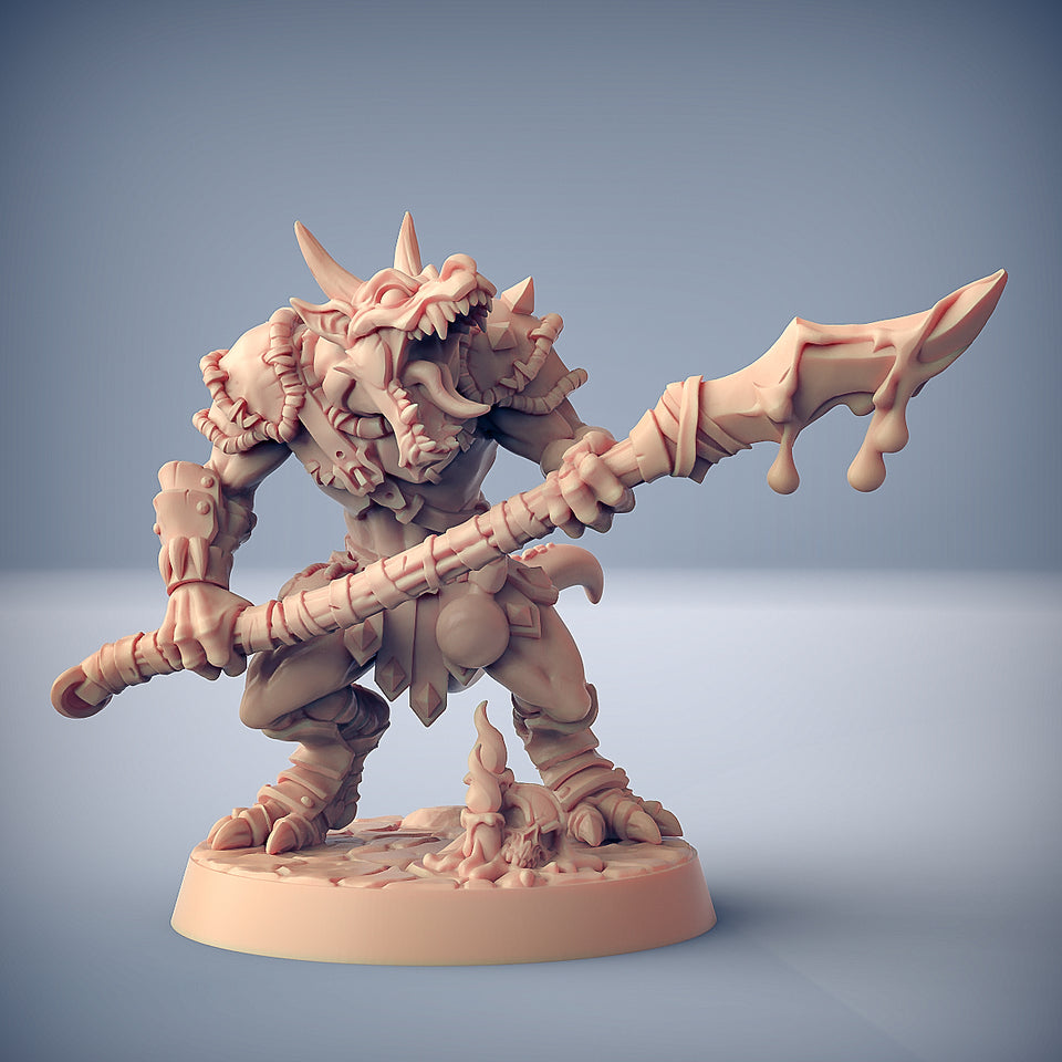 3D Printed Artisan Guild Plague Mine Kobolds Set Plague Mine Kobolds 28mm 32mm