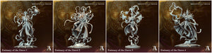 3D Printed Archvillain Games Emissary of the Dawn Solstice Ray of Sol Myr 28 32mm D&D