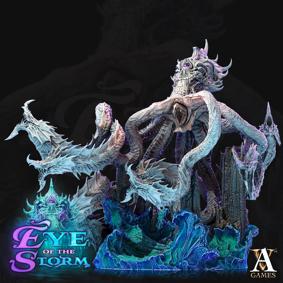 3D Printed Archvillain Games Eye of the Storm - Sky Kraken 28mm 32mm D&D