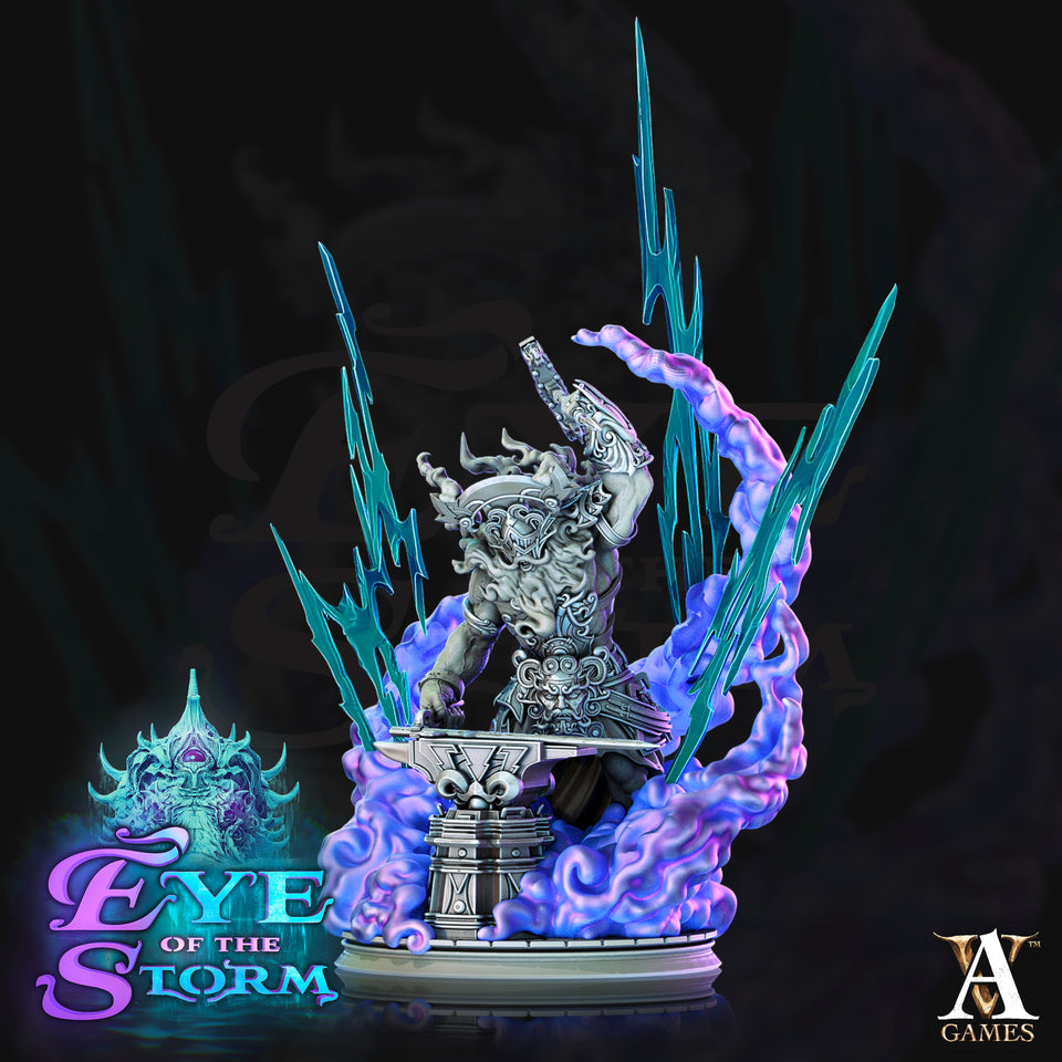 3D Printed Archvillain Games Eye of the Storm - Argonatheus Storm Giant Smith 28mm 32mm D&D