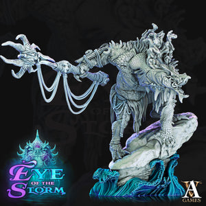 3D Printed Archvillain Games Eye of the Storm - Storm Trolls 28mm 32mm D&D