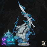 3D Printed Archvillain Games Eye of the Storm Zulkaz - Storm Troll Boatboss Bust 28mm 32mm D&D