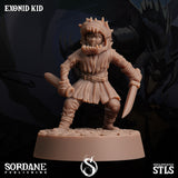 3D Printed Sordane Publishing Halloween Kids 28 32mm D&D
